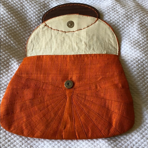 Anthropologie straw clutch - Picture 2 of 6